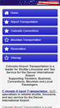 Mobile Screenshot of coloradoairporttransportation.com